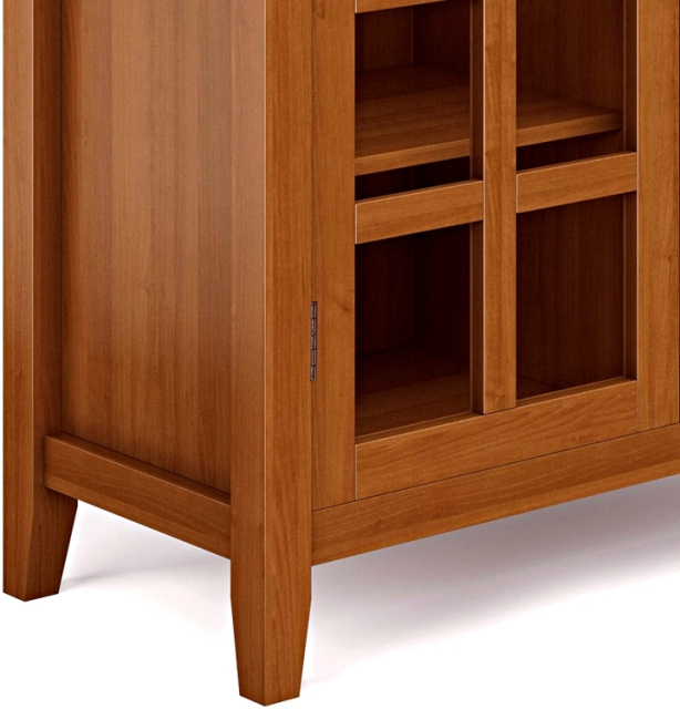 Mission Shaker Solid Pine Entertainment Cabinet